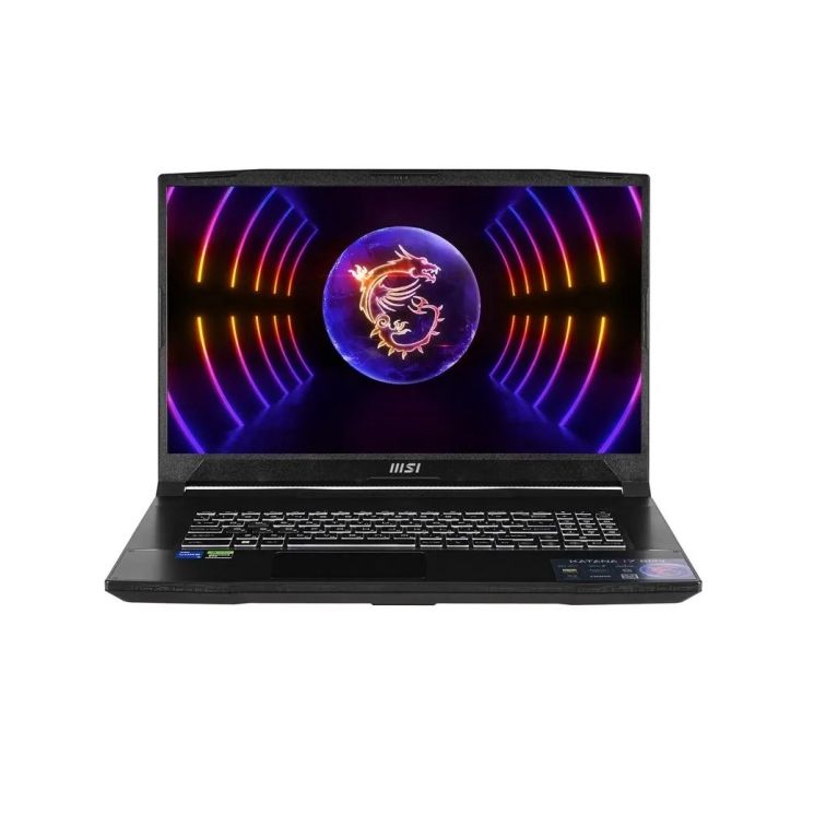 MSIKatana17GF76B12UCX-1005XRUIPSFHD(1920x1080)Игровойноутбук17.3",IntelCorei5-12450H,RAM8ГБ,SSD256ГБ,NVIDIAGeForceRTX2050(4Гб),Безсистемы,(9S7-17L541-1005),черный,Русскаяраскладка