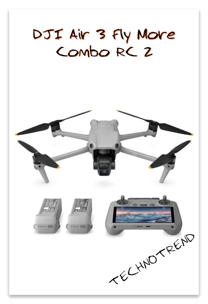 Квадрокоптер DJI Air 3 Fly More Combo (Пульт DJI RC 2)