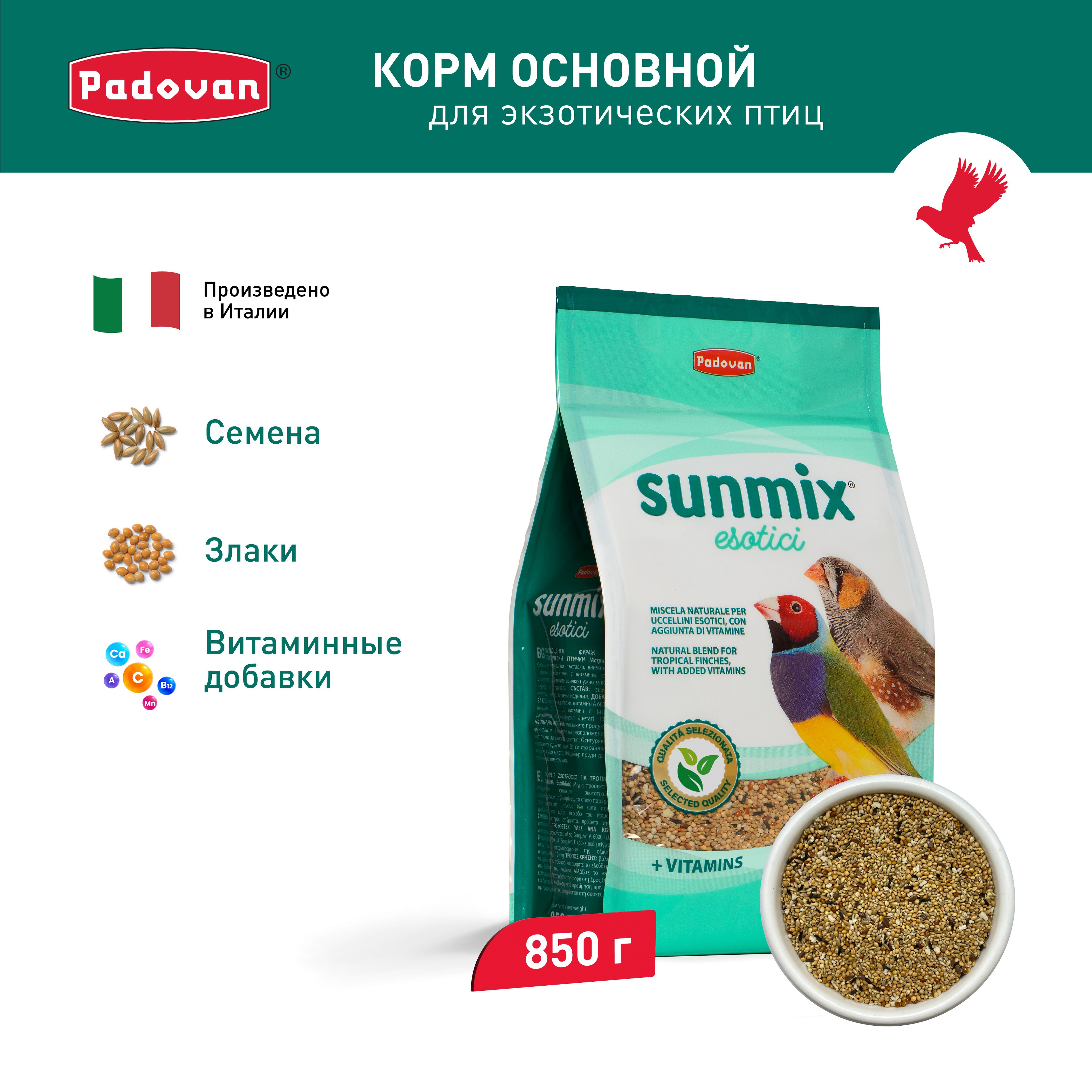 Корма Для Птиц Padovan Купить