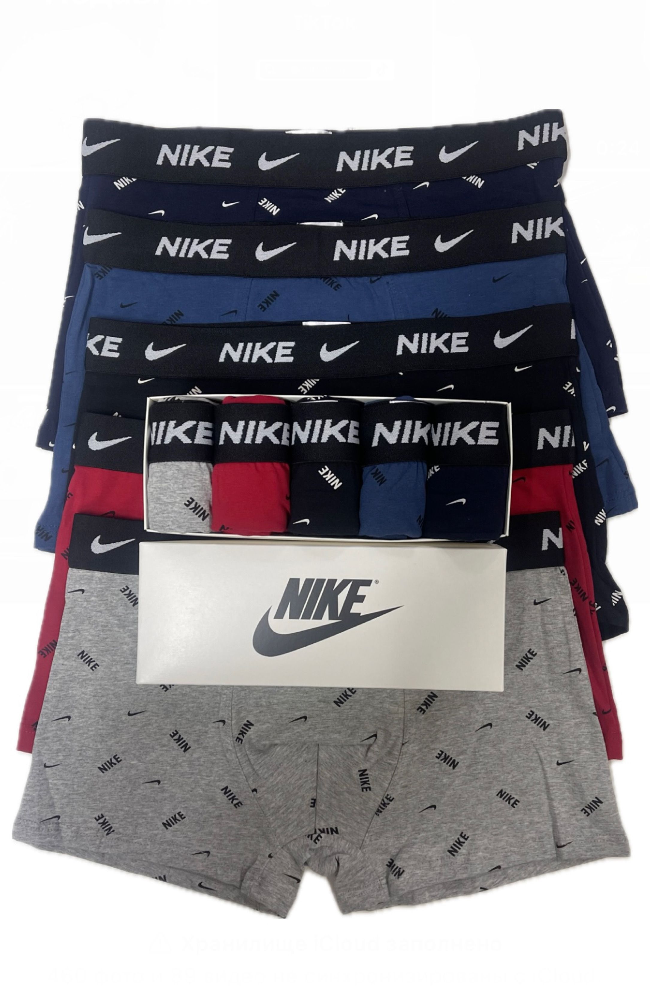 ТрусыбоксерыNike,5шт