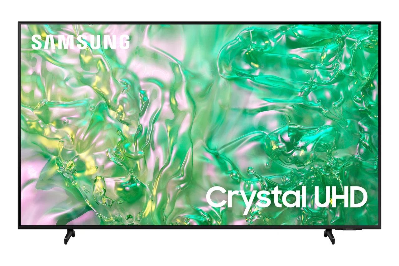 SamsungТелевизорUE50DU8000UXCE50"4KUHD,черныйматовый