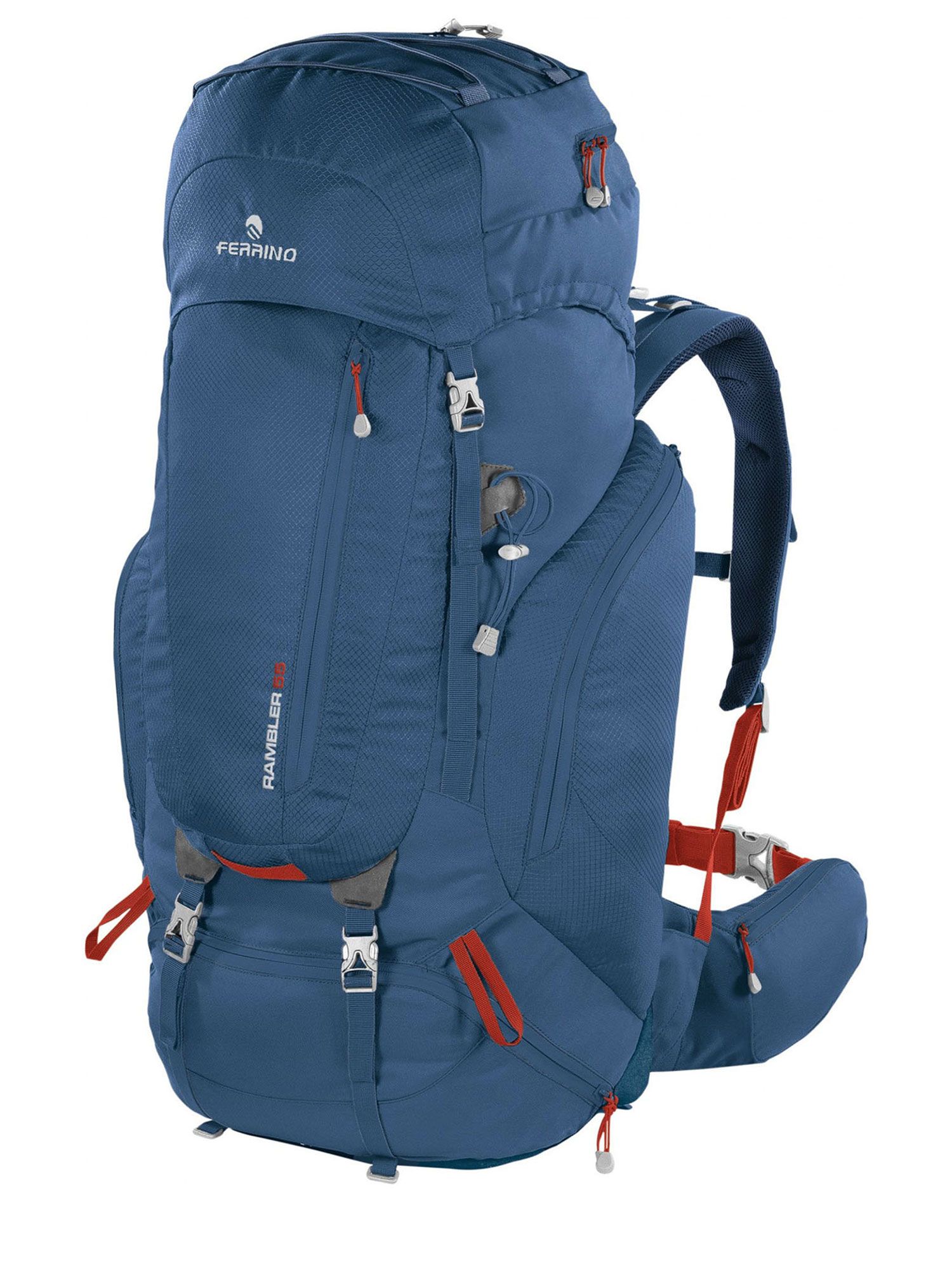 Рюкзак туристический Ferrino Rambler 55 синий купить c доставкой