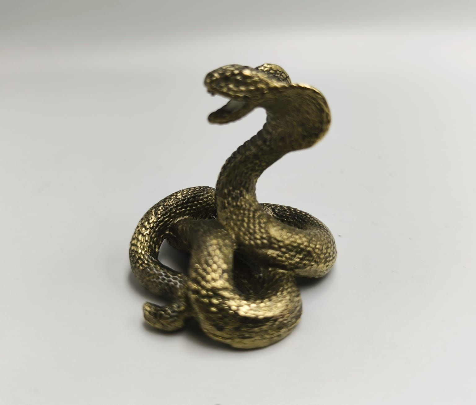 АвторскаяфигуркаизбронзыКобразмея(Snake)Тип1