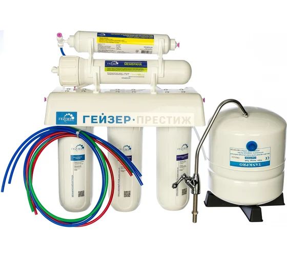 Система обратного осмоса Гейзер Престиж бак 7,6 л 20010