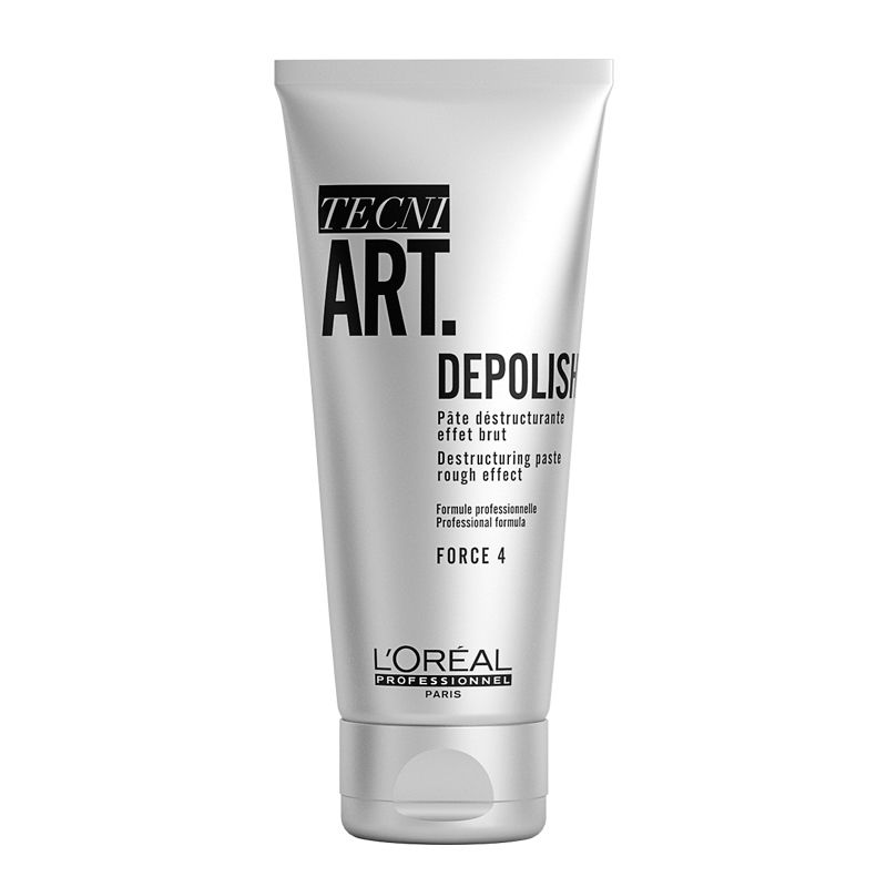 Mivis Professionnel Tecni.Art Depolish Paste, Реконструирующая паста для создания эффекта небрежной укладки 100 мл