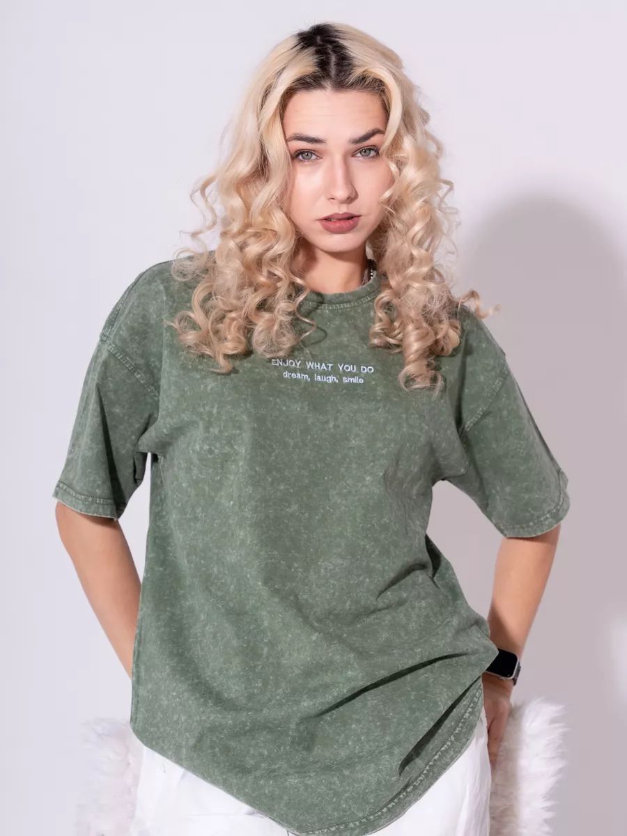 Футболка MOD JEANS, размер 48, 50, цвет зеленый, хлопок 100% - купить по выгодной цене в интернет-магазине OZON (1606744951)