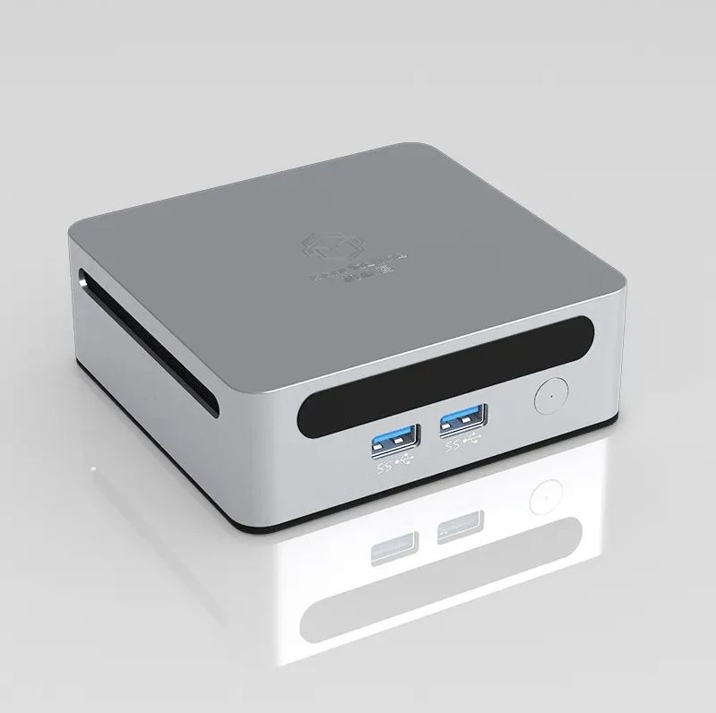 GenMachine MINI PC Мини-ПК GenMachine 5825U (AMD Ryzen 7 5825U, RAM 16 ГБ, SSD 512 ГБ, AMD Radeon RX Vega 8, Windows 11 Pro), серый