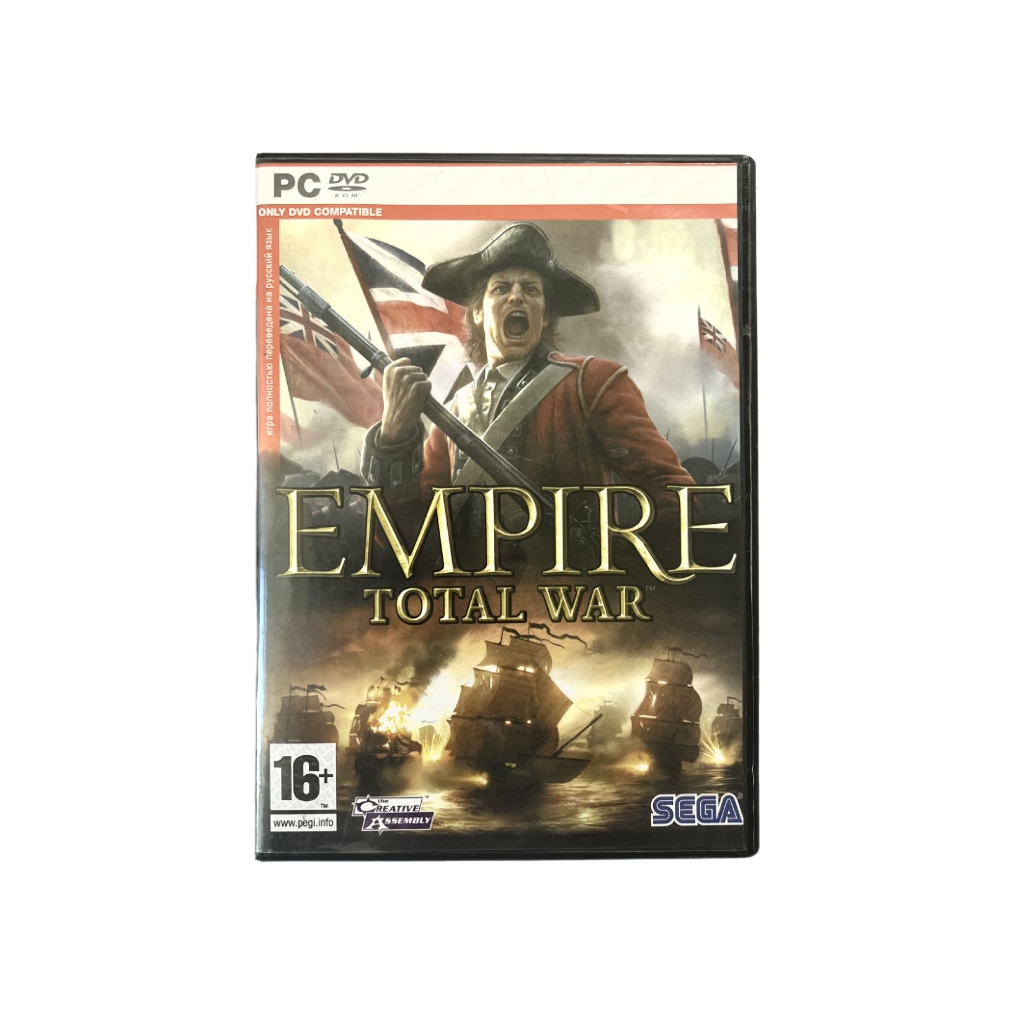 Игра Игра PC DVD-Rom Empire Total War - Стратегия (Strategy / Пошаговая, SEGA, 2009) (PC, Windows, Русская версия)