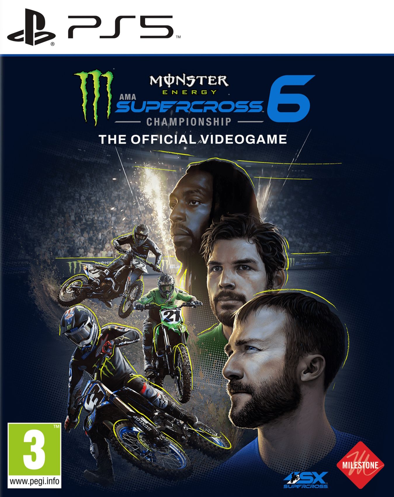 Игра Monster Energy Supercross 6 The Official Videogame (PlayStation 5