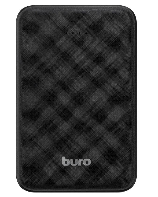 ВнешнийаккумуляторBuroT4-1000010000mAh10W2A2xUSB-Aчерный(T4-10000-BK)