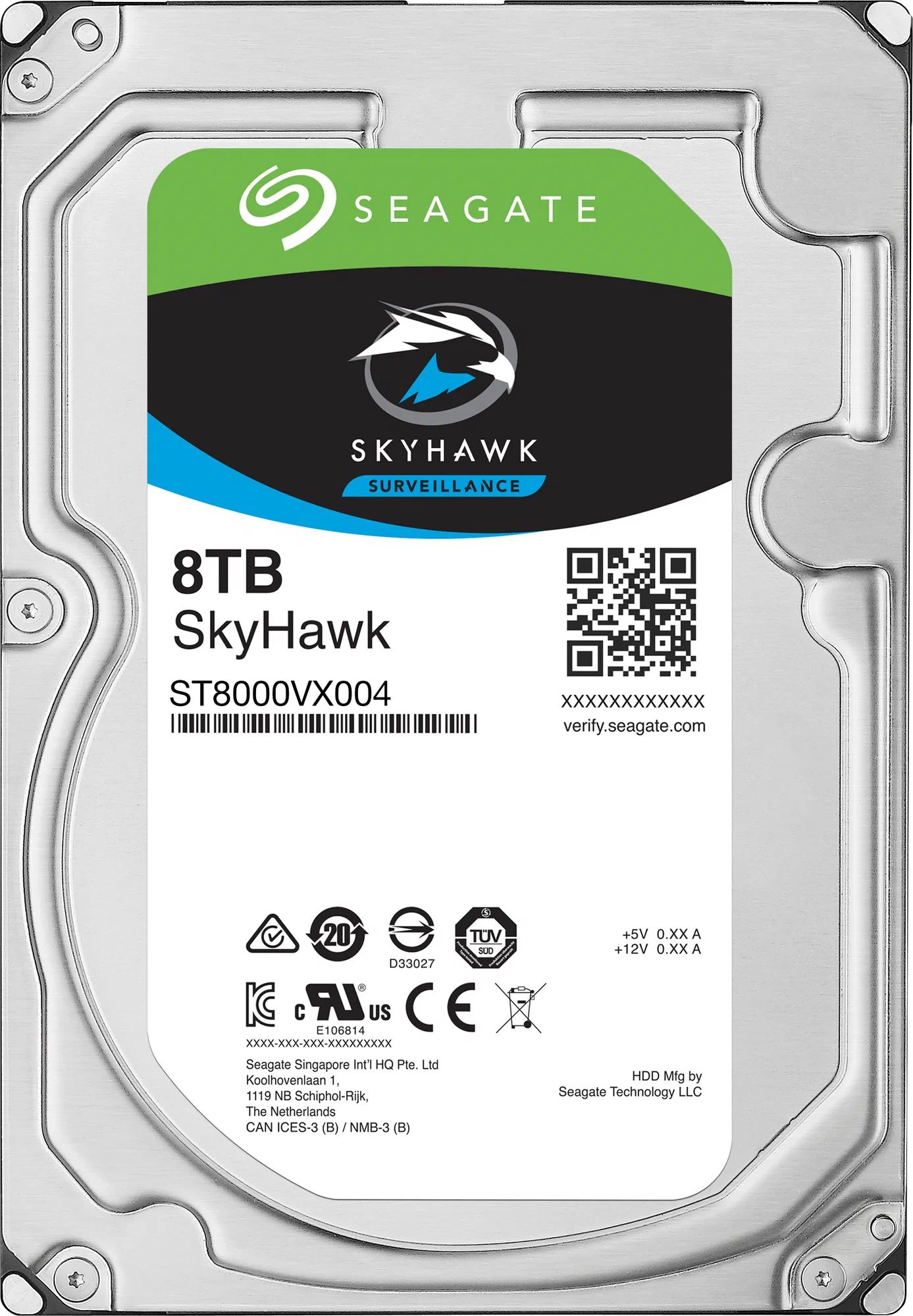 Seagate8ТБВнутреннийжесткийдиск(ST8000VX004)