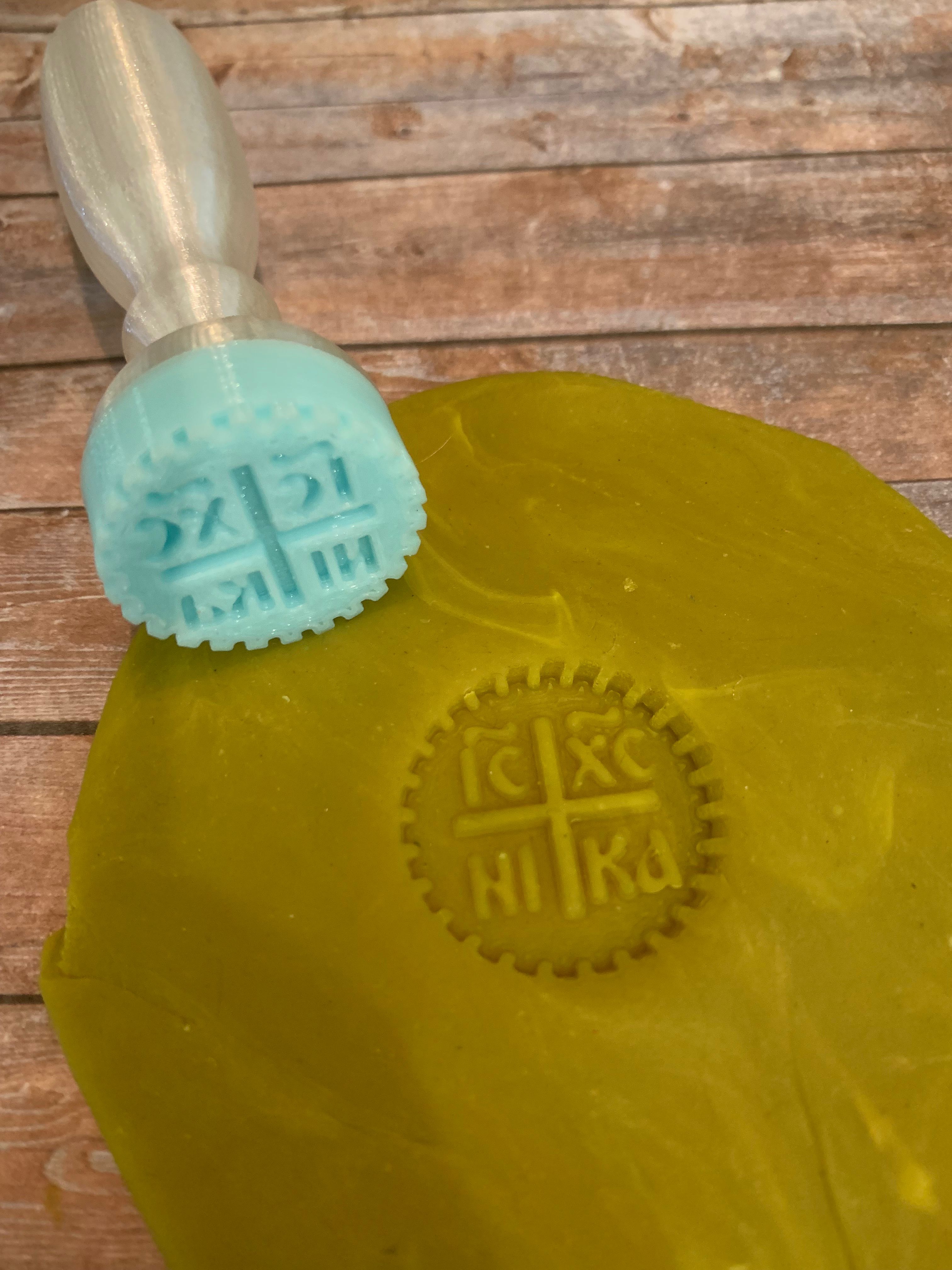 Печать для просфоры НИКА с ручкой 30 мм