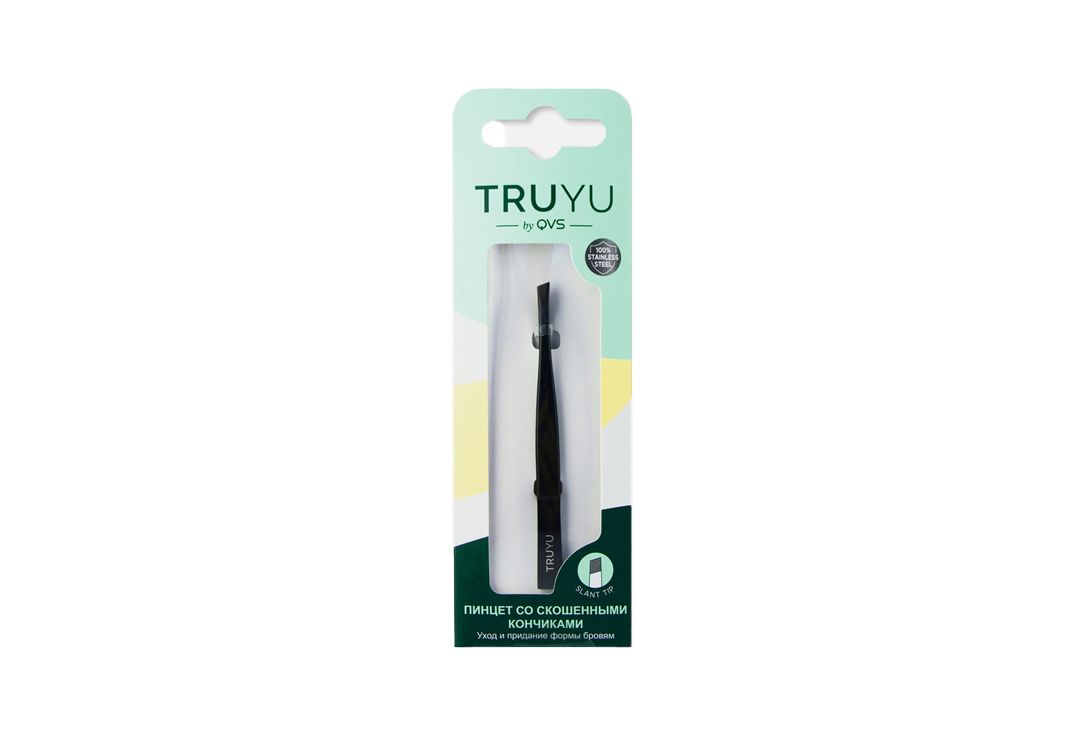 Пинцет со скошенными кончиками TRUYU Slant tip tweezers