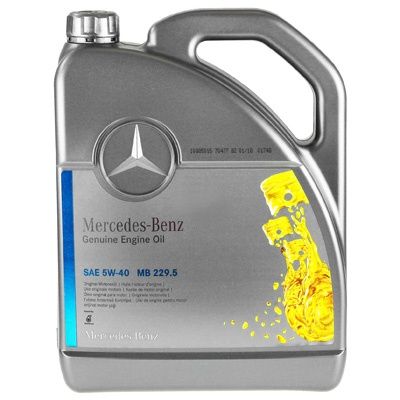 MERSEDESBENZ 5W-40 Масло моторное, Синтетическое, 5 л