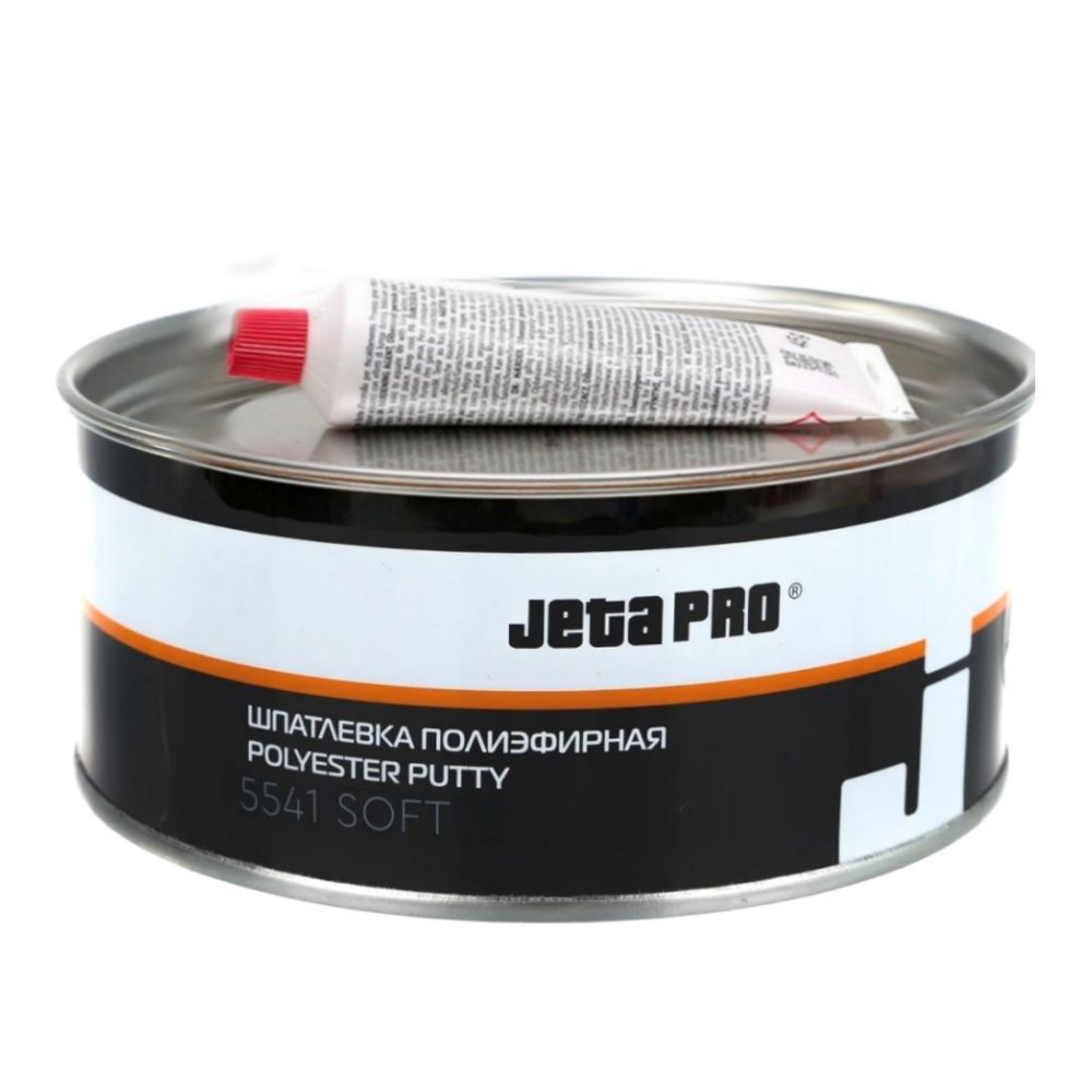 Шпатлевка JETA PRO SOFT 5541 мягкая бежевый 1кг + отвердитель