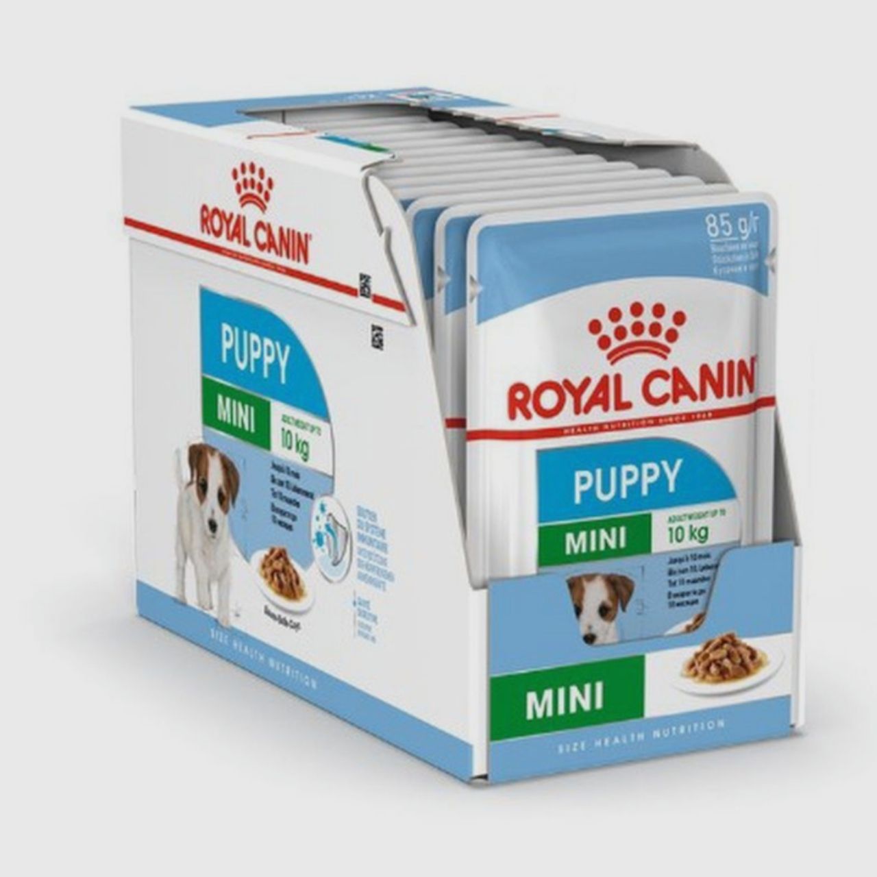 Корм для домашних животных Royal Canin Mini Puppy (в соусе) для щенков мелких пород 85 г х 12 шт