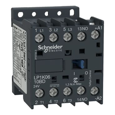 Schneider Electric Контактор 12А 400В 3P IP20, 1шт.