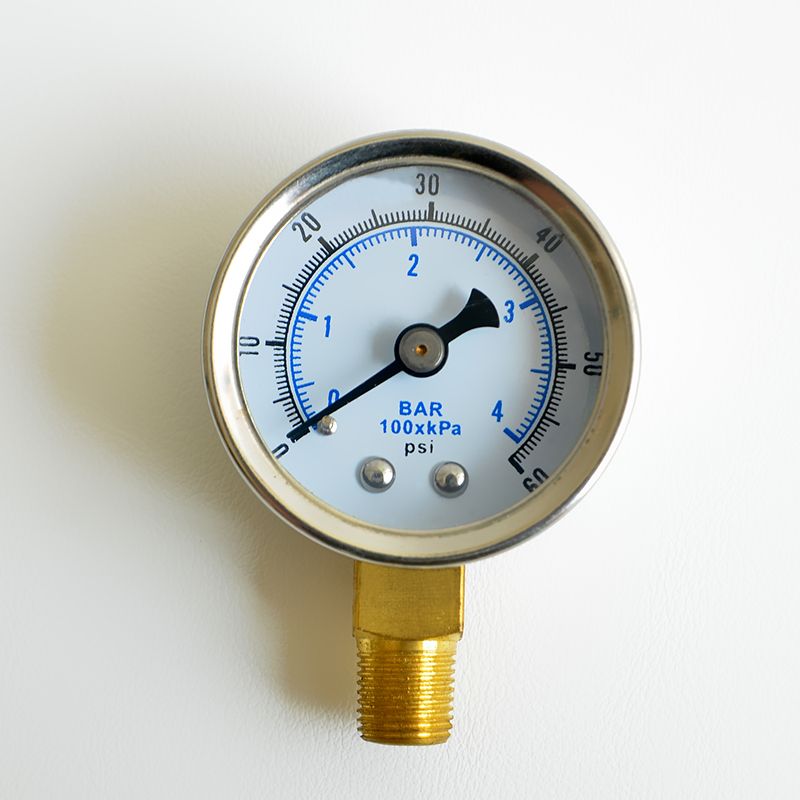 МанометрLXT-QD-40020-4bar(0-60psi),резьба1/8,уровеньточности+/-2,5