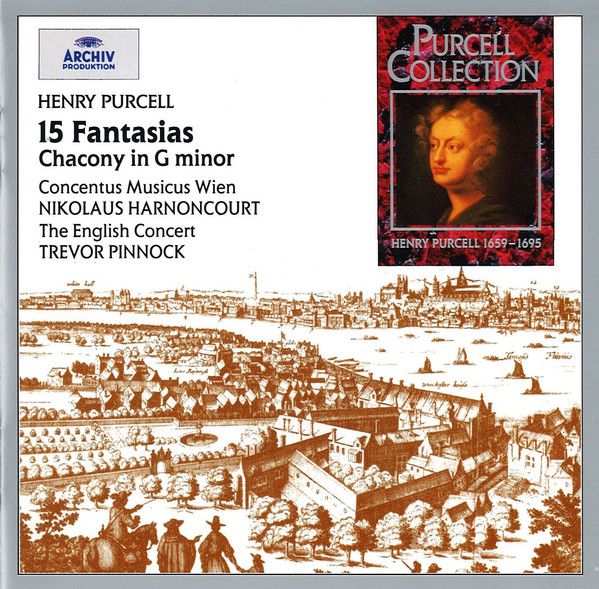 Диск Henry Purcell & Trevor Pinnock & Vienna Concentus Musicus & English Concert: Purcell: 15 Fantasias, Chacony in G minor (1 CD)