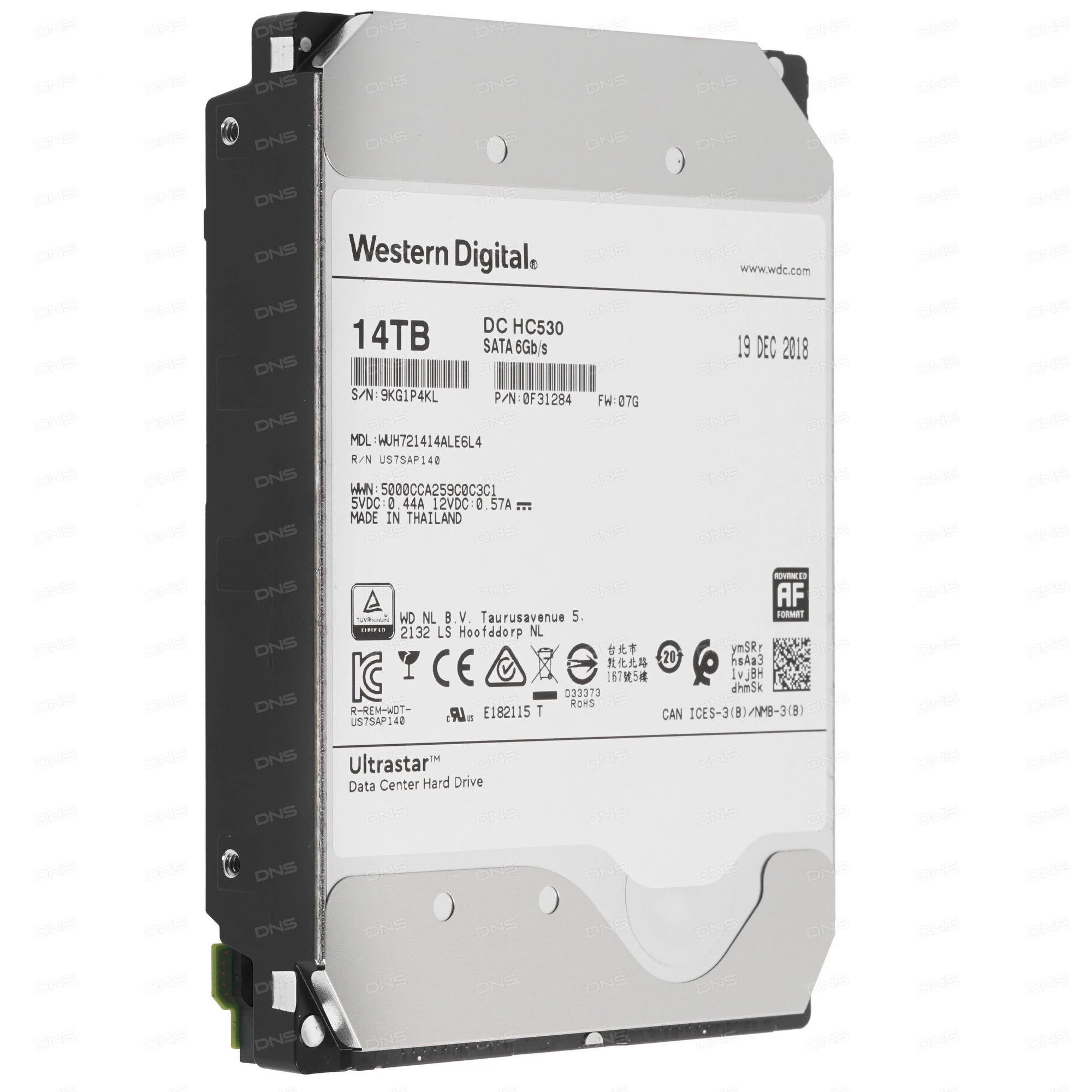 WesternDigital14ТБВнутреннийжесткийдискHC530(HC530)