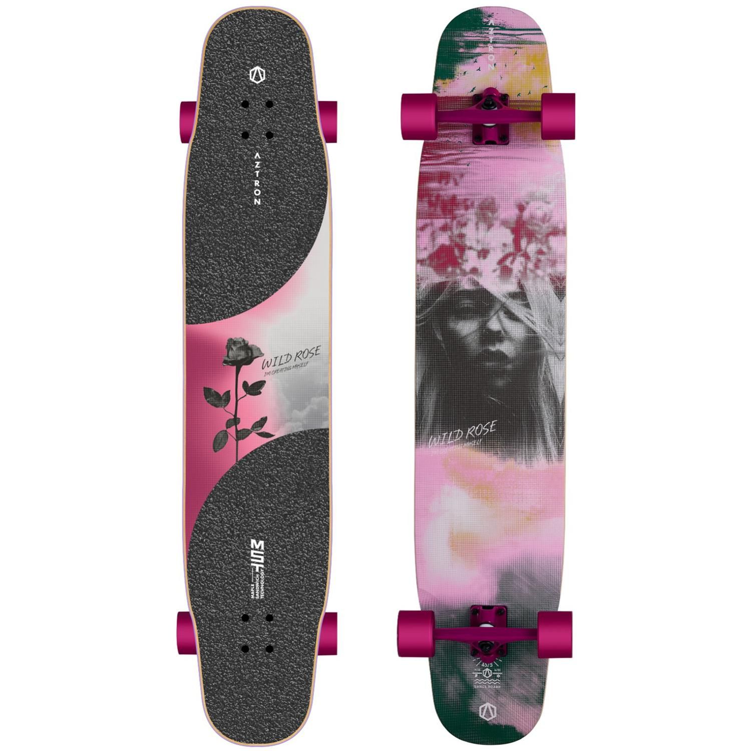 Комплект Лонгборд Aztron Wild Rose Danceboard