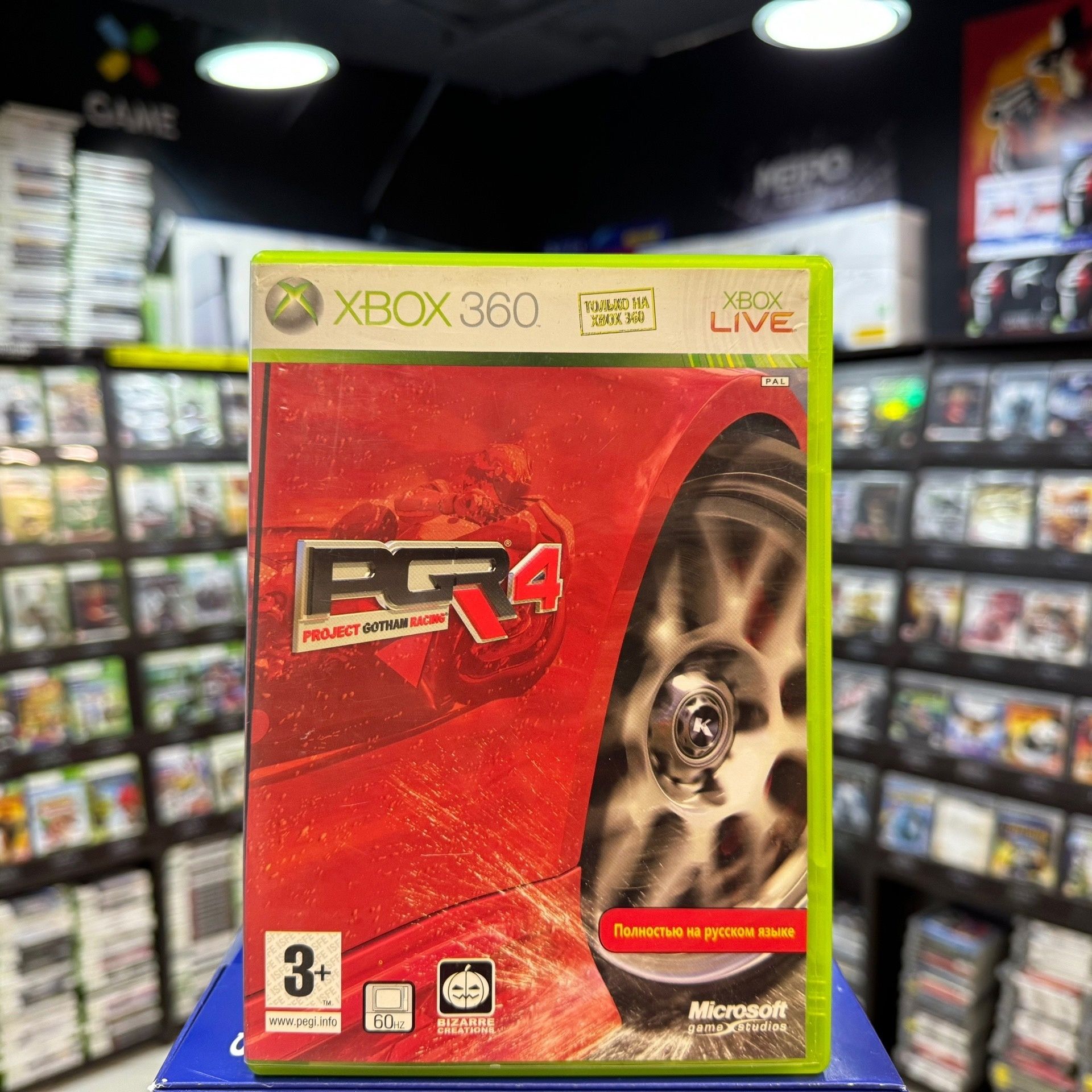 Project Gotham Racing 4 Xbox 360 Box