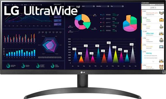 LG 29" Монитор UltraWide 29WQ500-B, черный