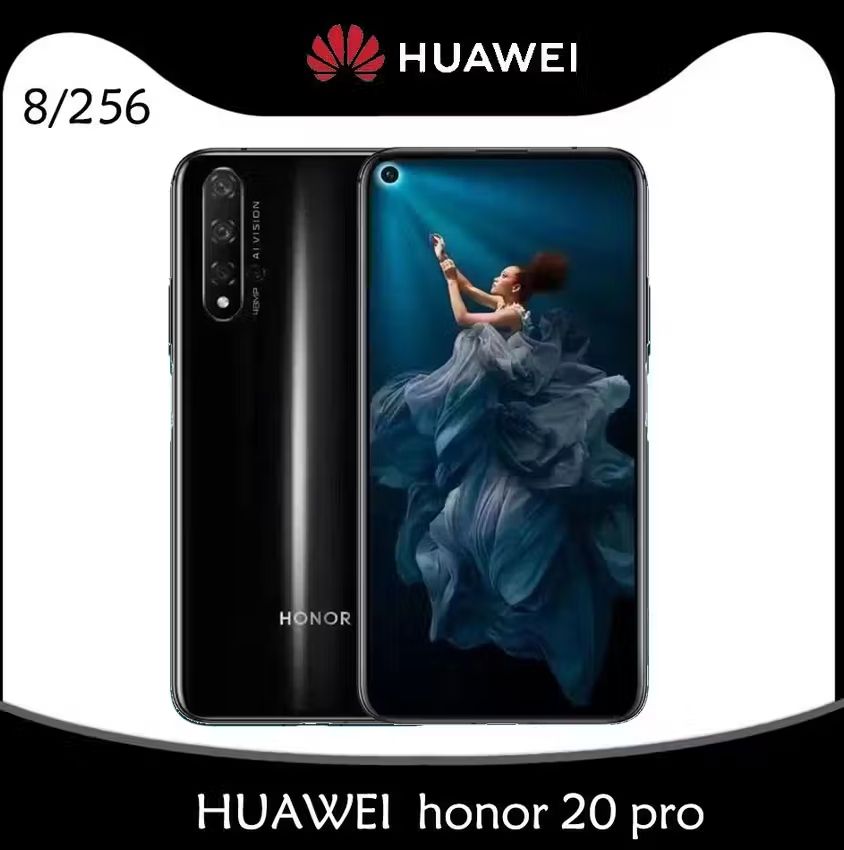 HUAWEIСмартфонhonor20pro8/256Global8/256ГБ,черный