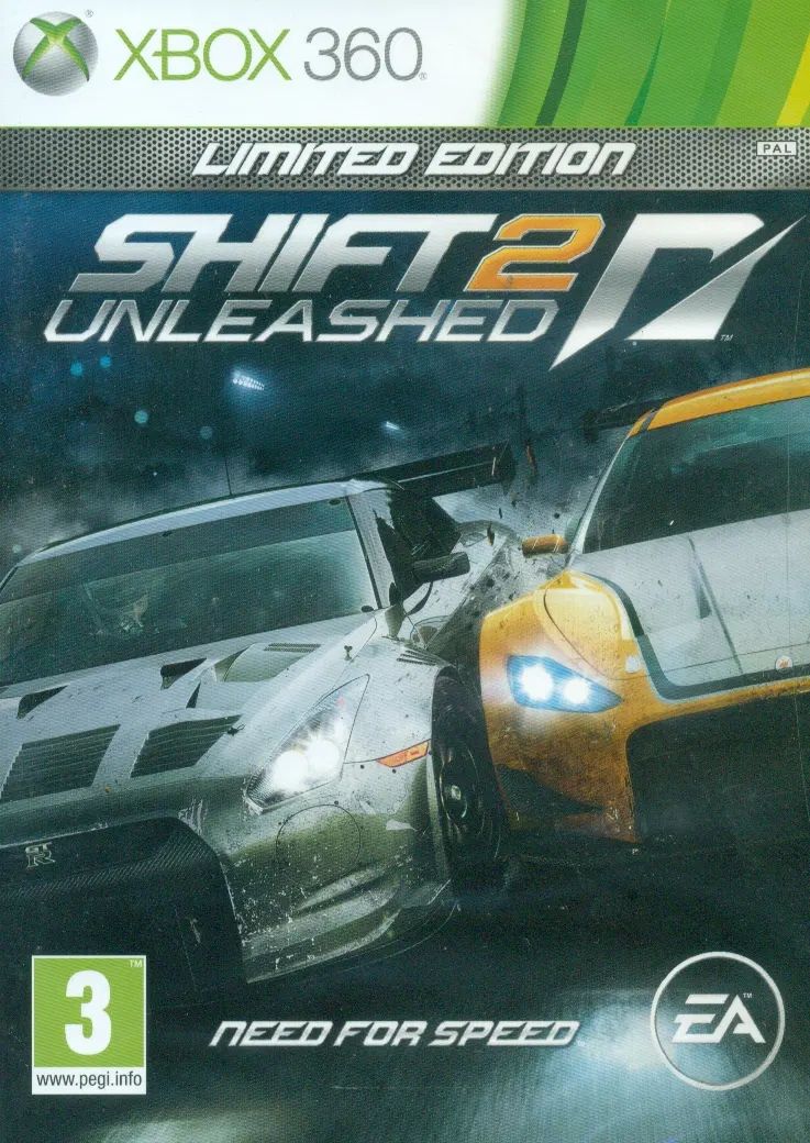 Игра Need for Speed: Shift 2 Unleashed (XBox 360, Русские субтитры)