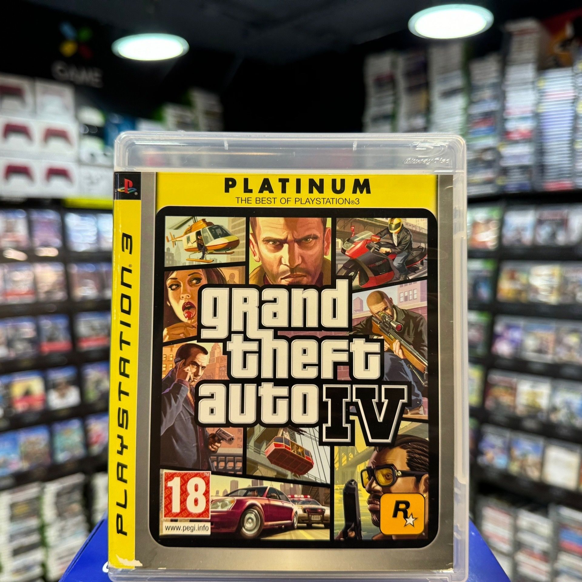 Игра GTA IV PS3 (Box)