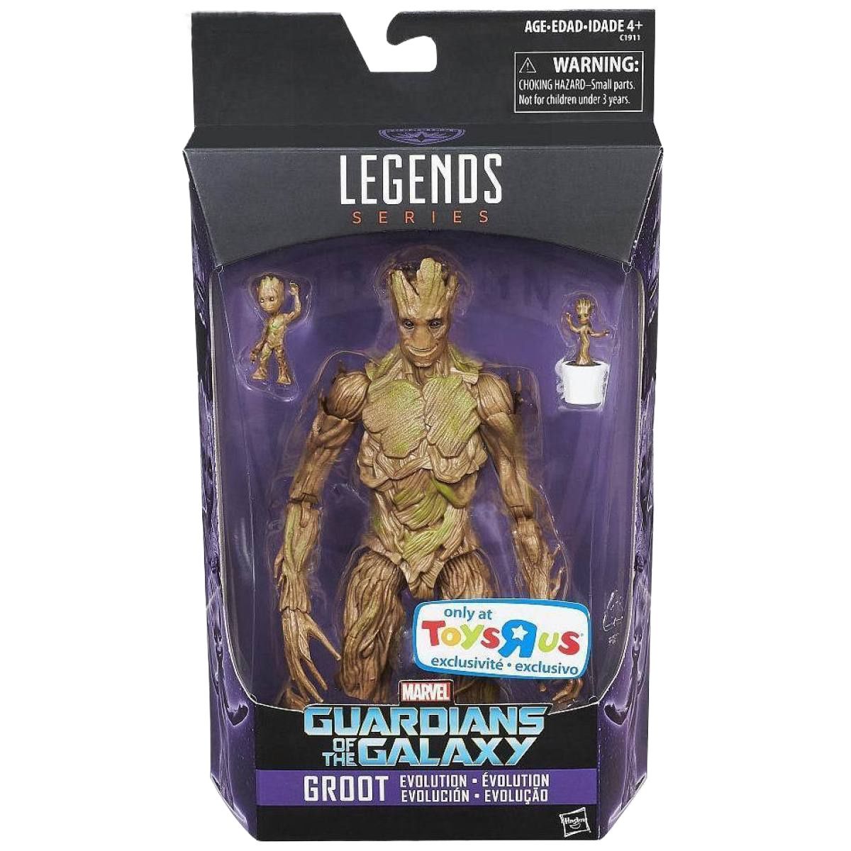 фигуркиHasbroMarvelLegendsSeriesActionFiguresGroot-16cm;Марвелфигурки