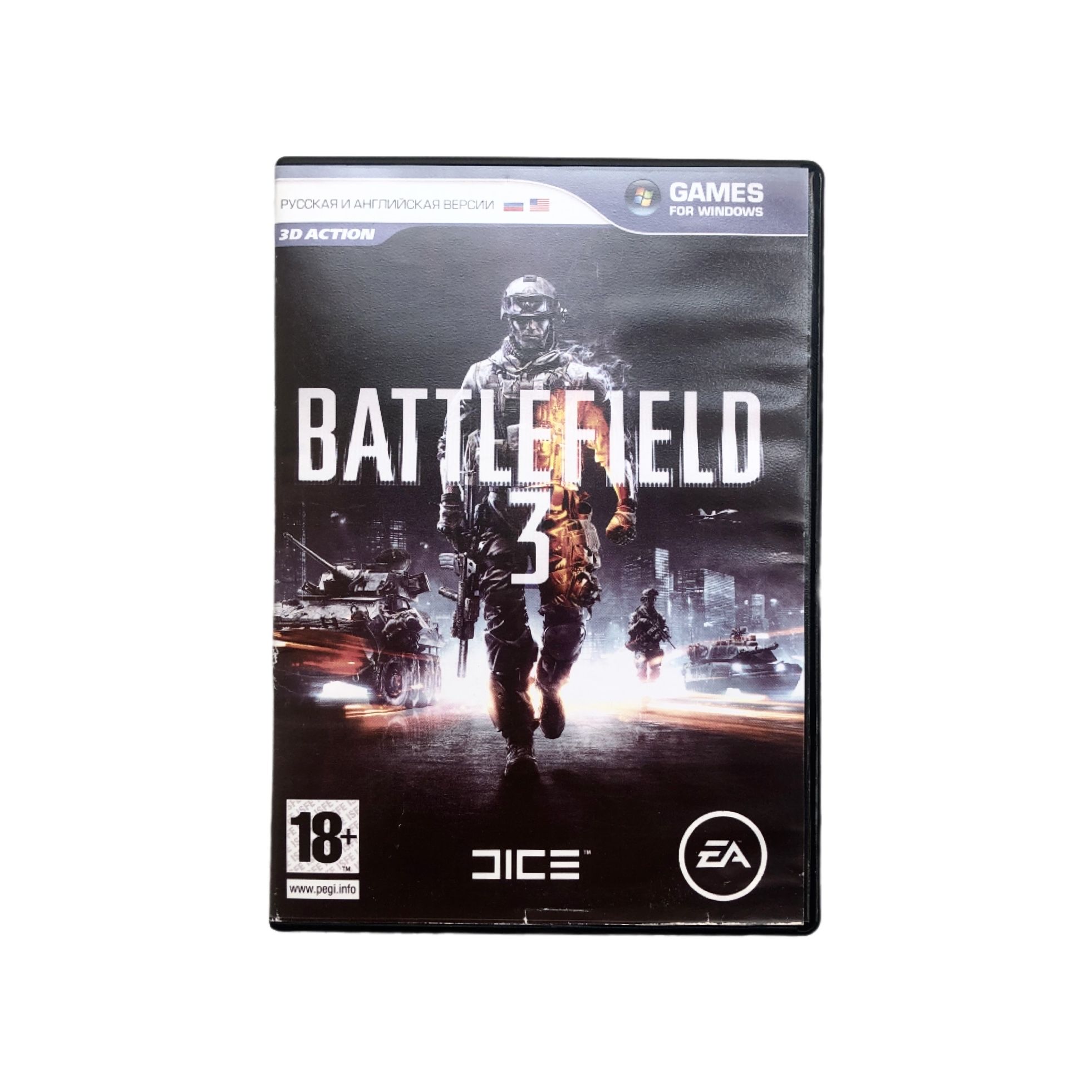 Игра Игра PC Battlefield 3 - FPS, 2011, DICE, Electronic Arts (PC, Windows, Русская версия)