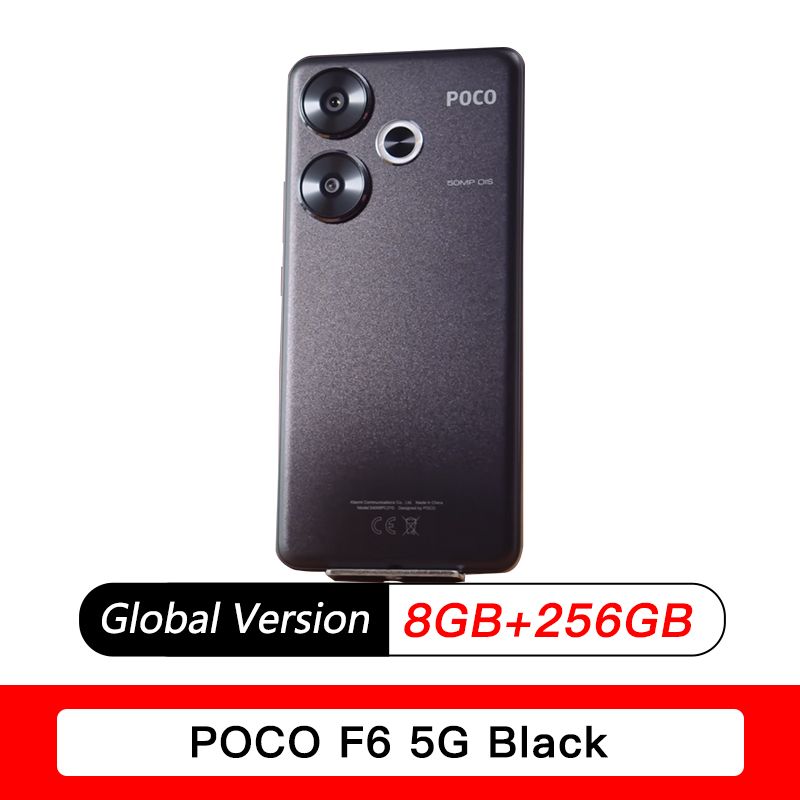 XiaomiСмартфонpocoF6Global8/256ГБ,черный