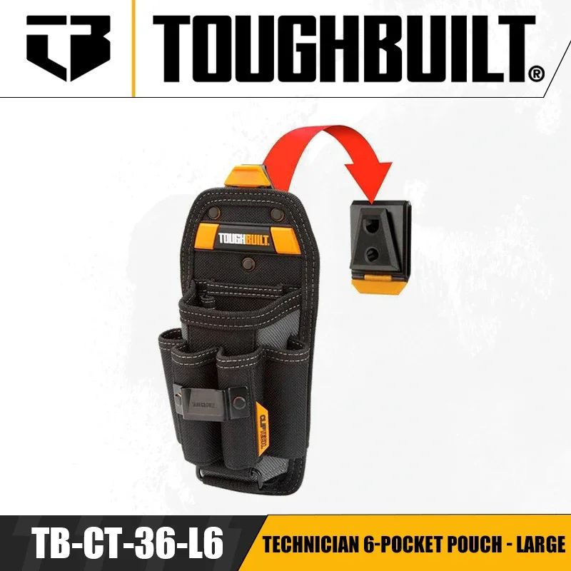 TOUGHBUILTTB-CT-36-L6ТехникЧехолна6карманов-большойСумкадляинструментов