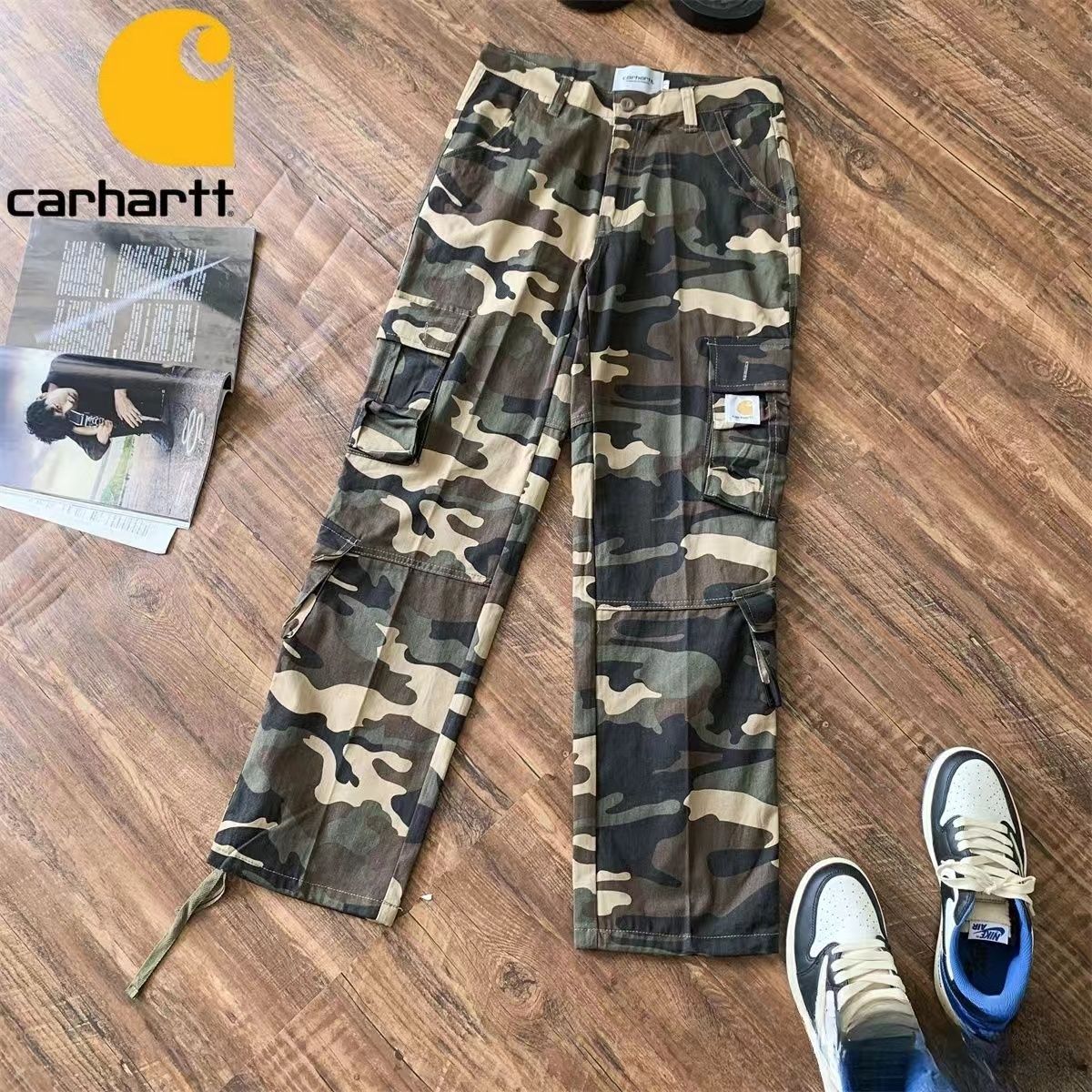 Мужские камуфляжные брюки Carhartt