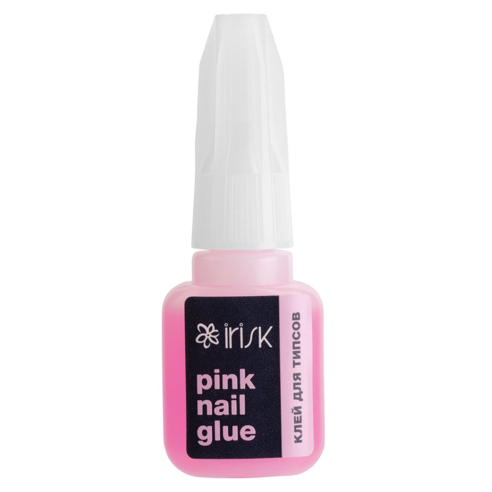 IRISK Клей для типсов Pink Nail Glue, 10гр