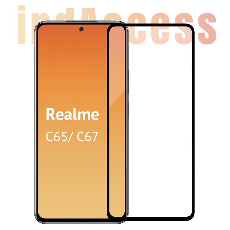 Защитное стекло на Realme C65, C67/ для Реалми С65, С67/ indAccess