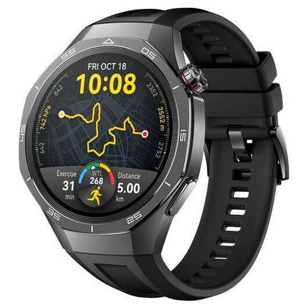 HUAWEIУмныечасыGT5Pro,46mm,BlackFluoroelastomerStrap