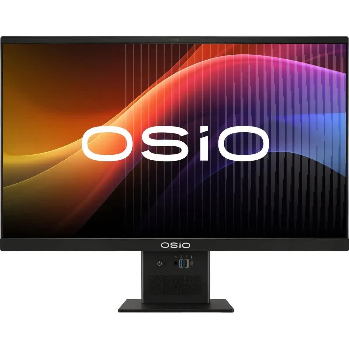 OSiO 23.8" Моноблок BaseLine (Intel Core i3-1115G4, RAM 8 ГБ, SSD 256 ГБ, Intel UHD Graphics, Без ОС), B240I-001B, черный