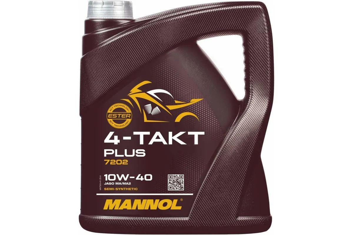 MANNOL 10W-40 Масло моторное, Полусинтетическое, 4 л