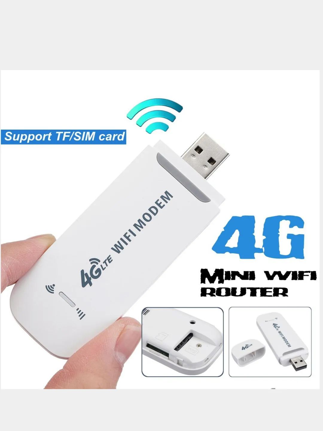 4g cat.4 wifi модем / роутер O LAX 8189 smart прошитый белый