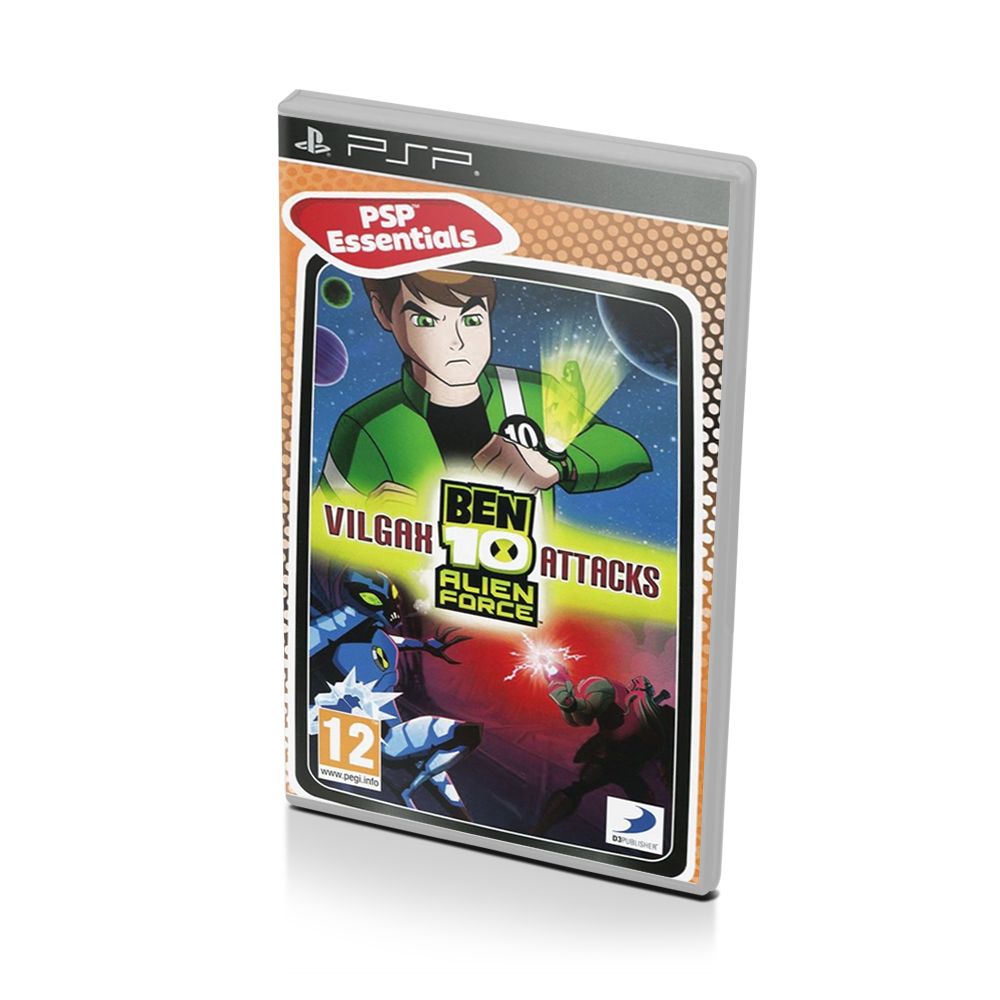 Игра Ben 10 Alien Force Vilgax Attacks Essentials (PlayStation Portable (PSP), Английская версия)