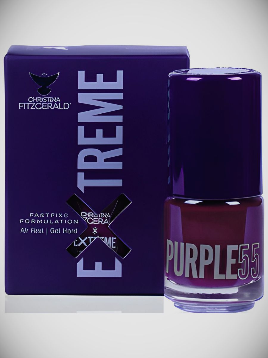 EXTREME Лак для ногтей - PURPLE 55 / Mivis / Extreme purple 55 /15ml