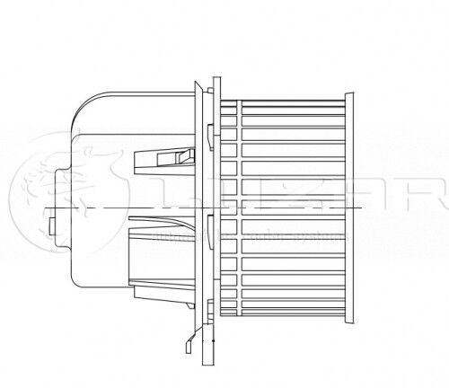 Мотор печки FORD TRANSIT (00-)/TRANSIT (06-)