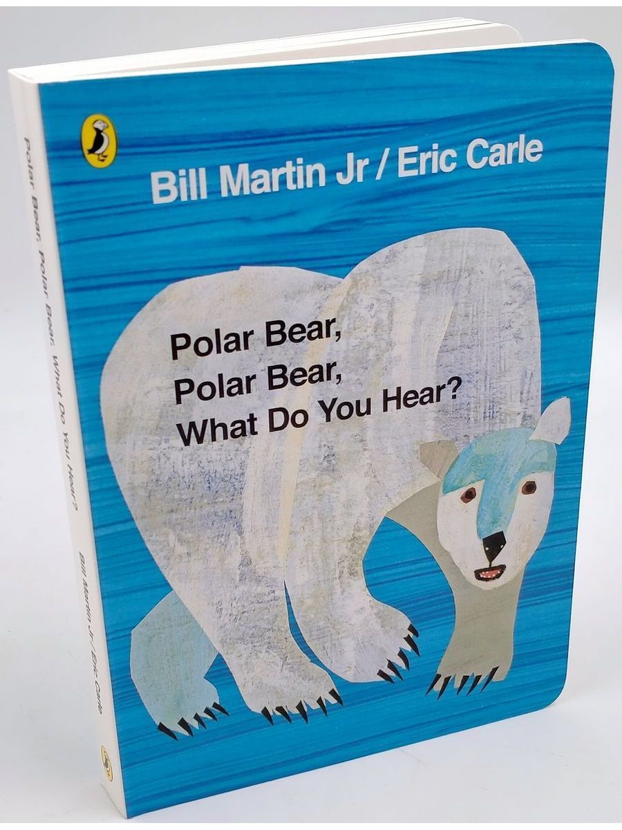 Polar Bear, Polar Bear, What Do You Hear? "Мишка" детская книга с картинками | Мартин Билл