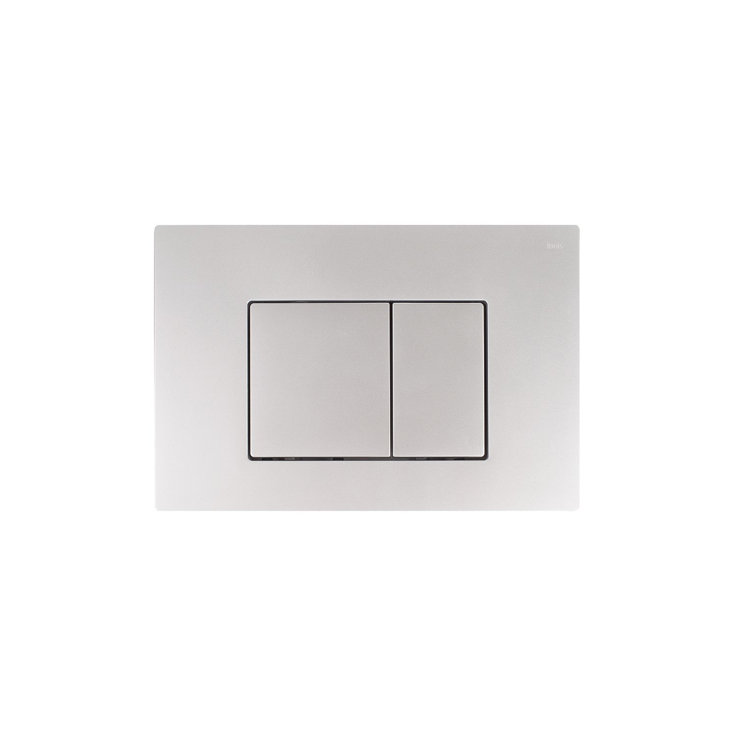 Фото товара на маркетплейсе ozon Кнопка смыва для инсталляции IDDIS, ABS-пластик, матовый хром, Unifix, UNI30M0i77