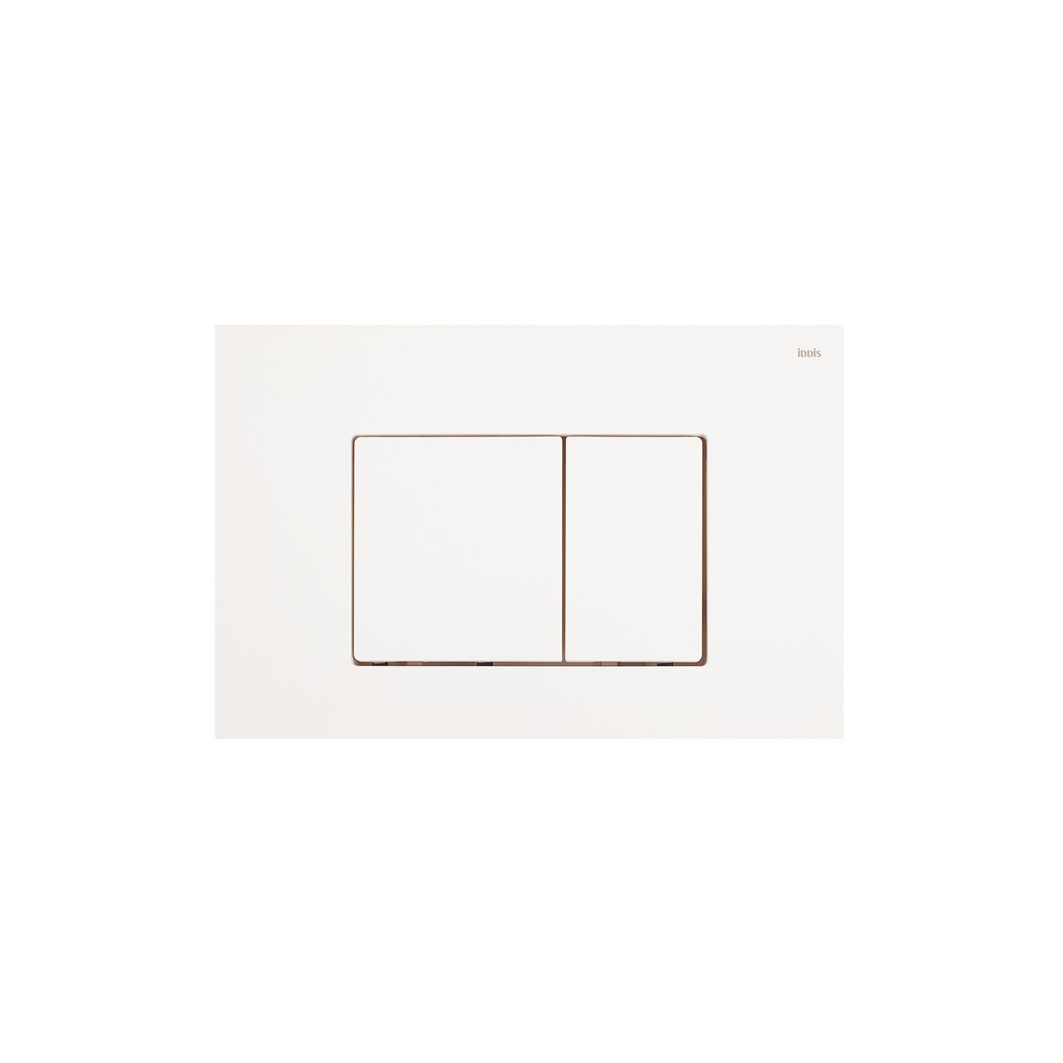 Фото товара на маркетплейсе ozon Кнопка смыва для инсталляции IDDIS, ABS-пластик, белая матовая, Unifix, UNI32MWi77