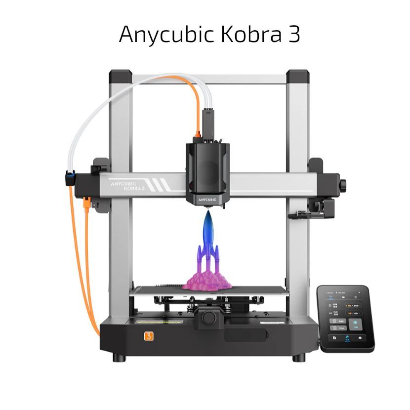 3D принтер Anycubic Kobra 3 (набор для сборки)