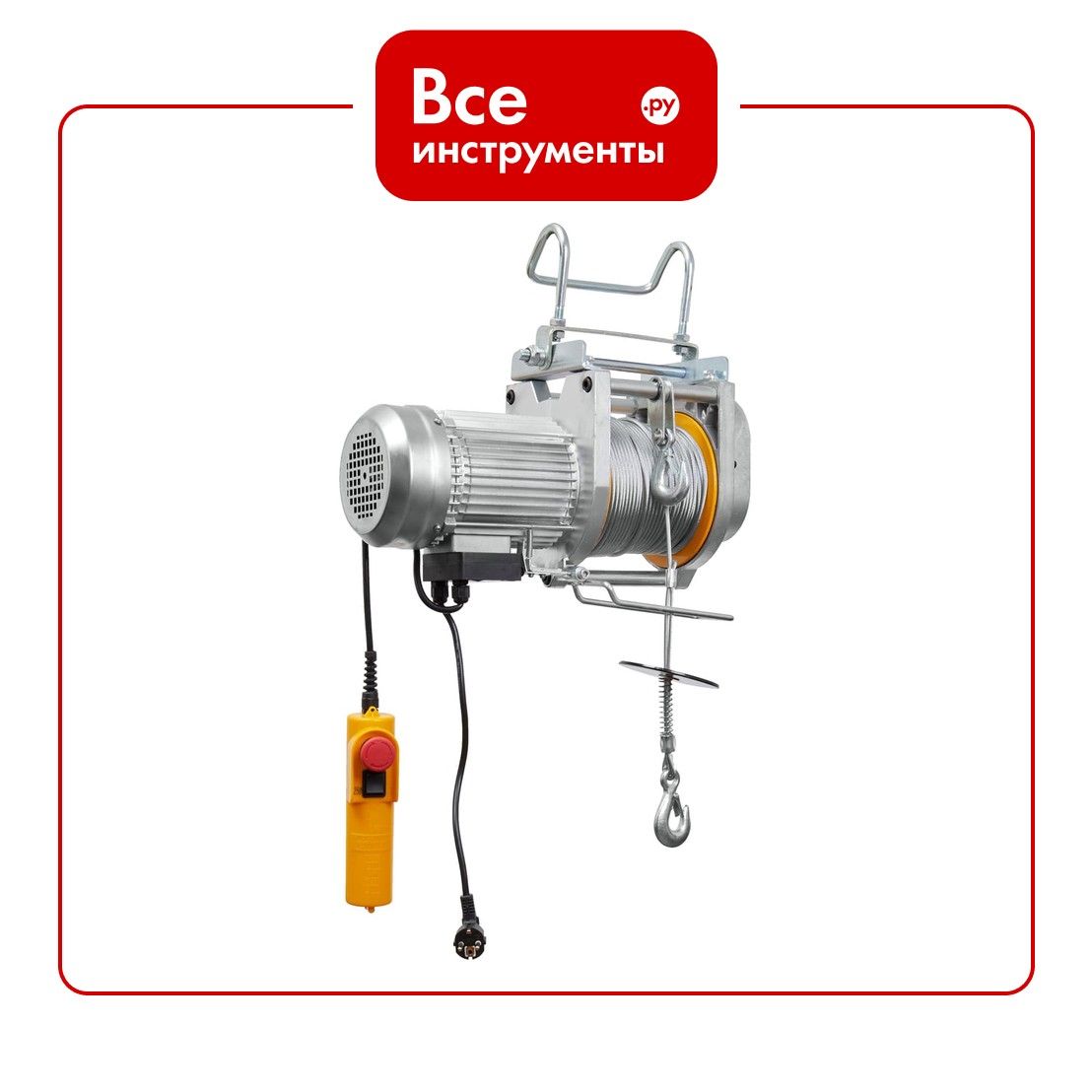 Электрическая стационарная лебедка EURO-LIFT BH250A 00009783 (250 кг, 60 м, IP54)