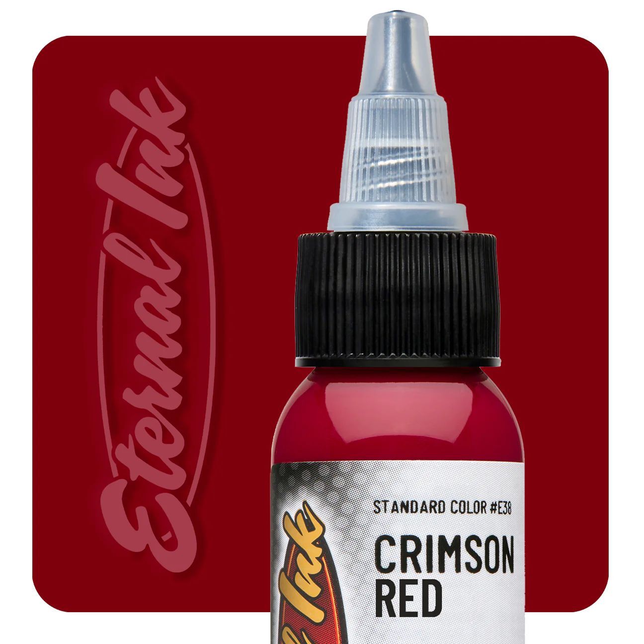 CRIMSON RED Eternal краска пигмент для тату красный оттенок (1 oz / 30 мл)